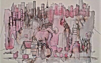 pink village