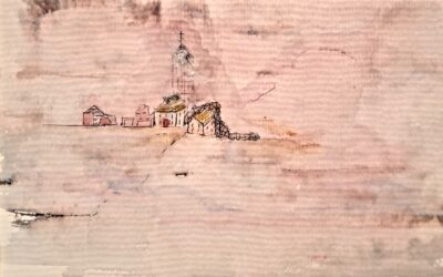 distant cottage