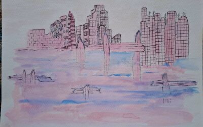 pink harbourside